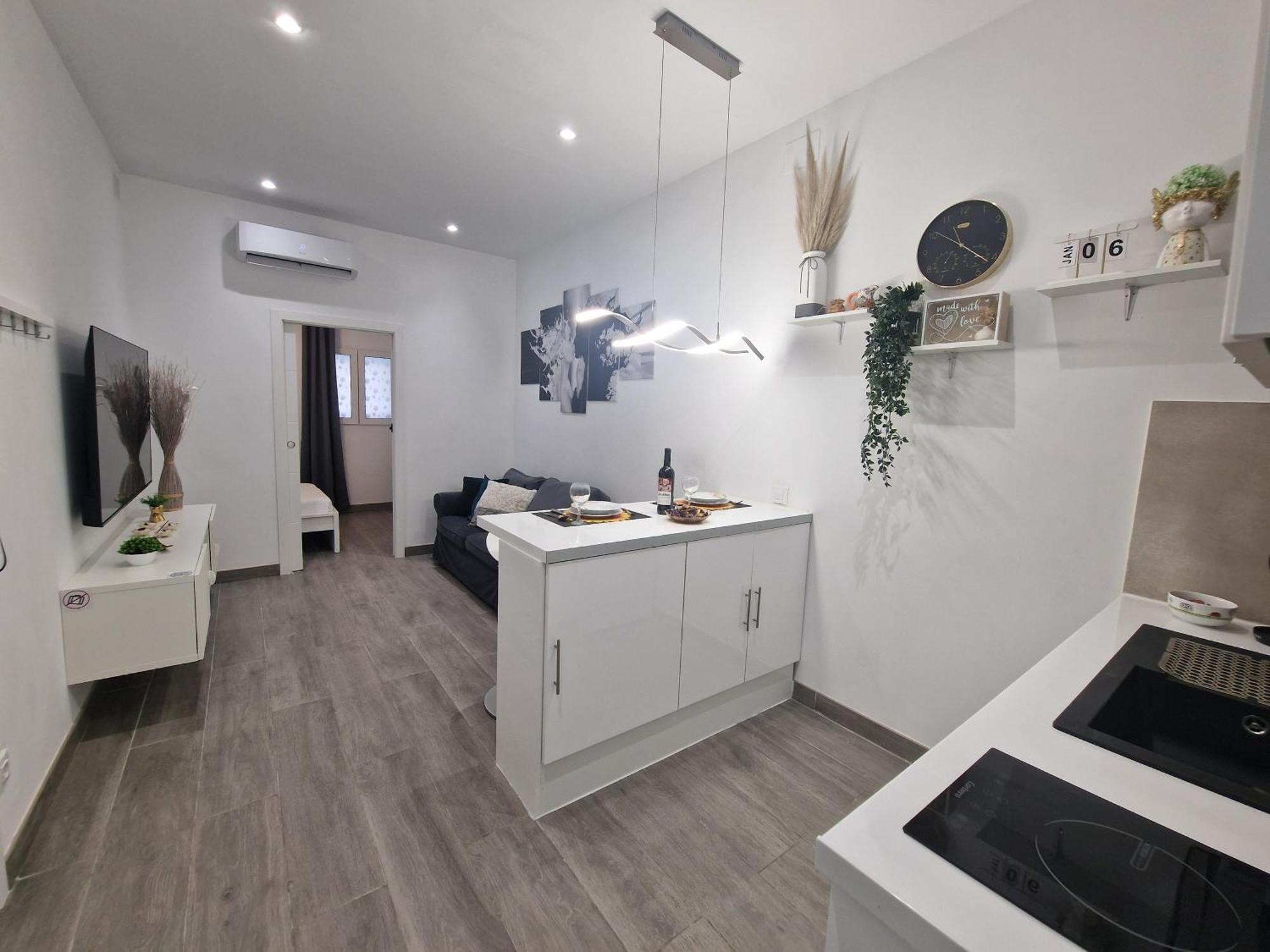 略夫雷加特河畔奥斯皮塔莱特Barcelona, Apartamento De 1 Habitacion公寓 外观 照片